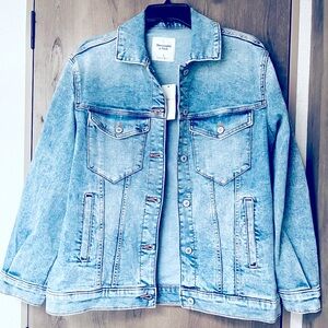 Abercrombie & Fitch Denim Trucker Jacket - Size S